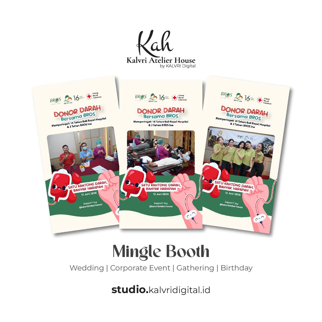Jasa Mingle Photobooth Denpasar Bali by KALVRI Digital